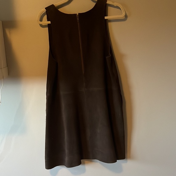 Free People suede jumper tunic size M - Picture 4 of 7